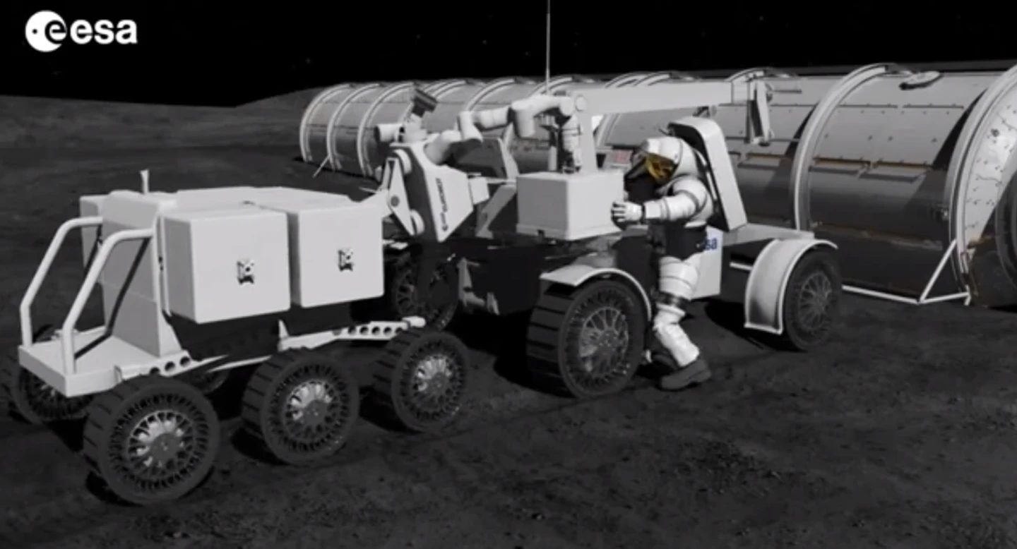 Robot assisting in loading a vehicle