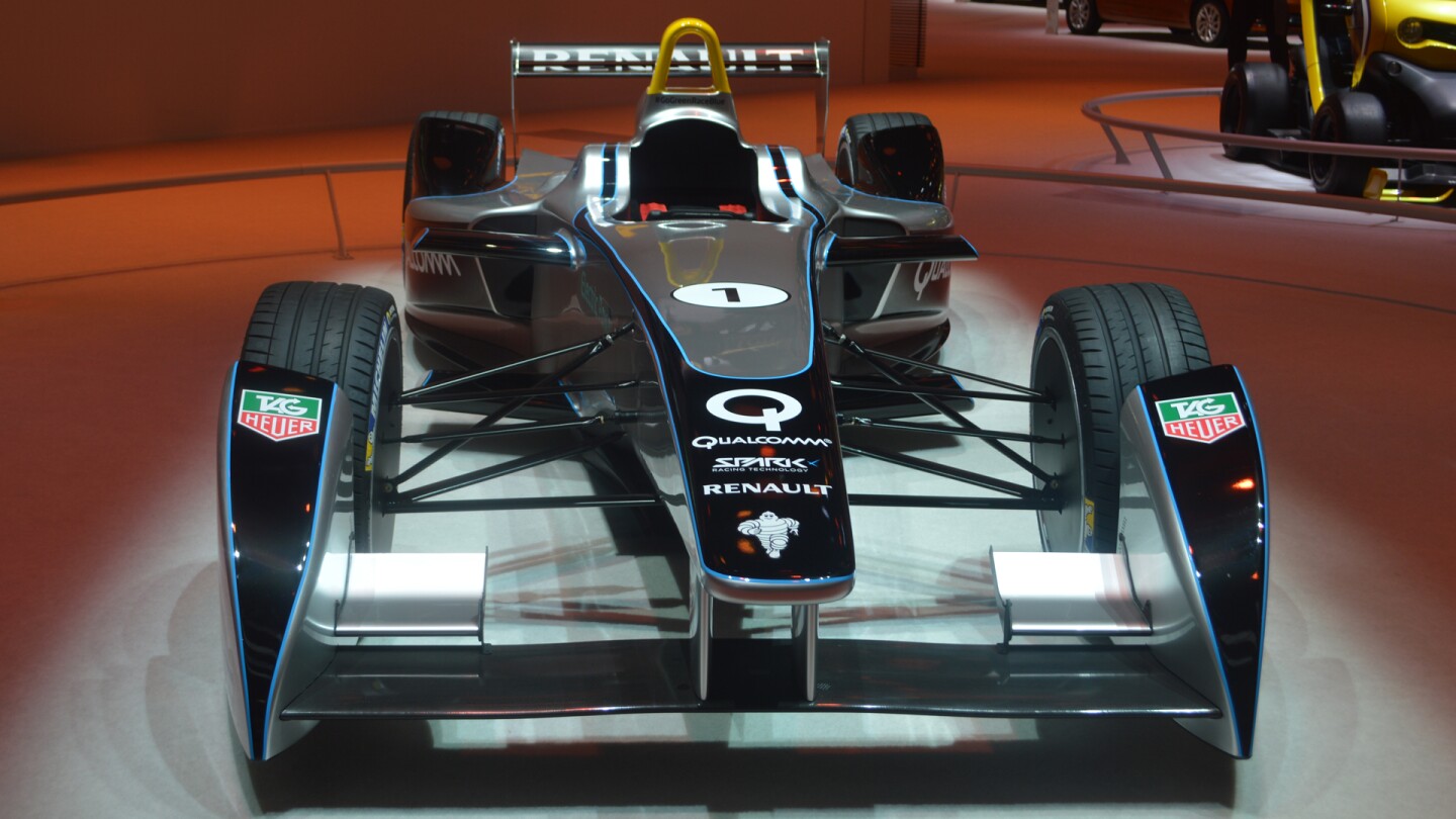 The Spark-Renault e-racer uses a 270-hp motor