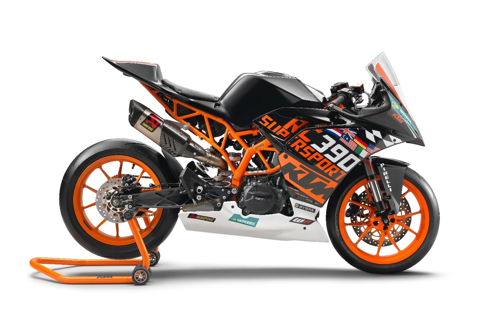 KTM RC390R: supersport sticker kit