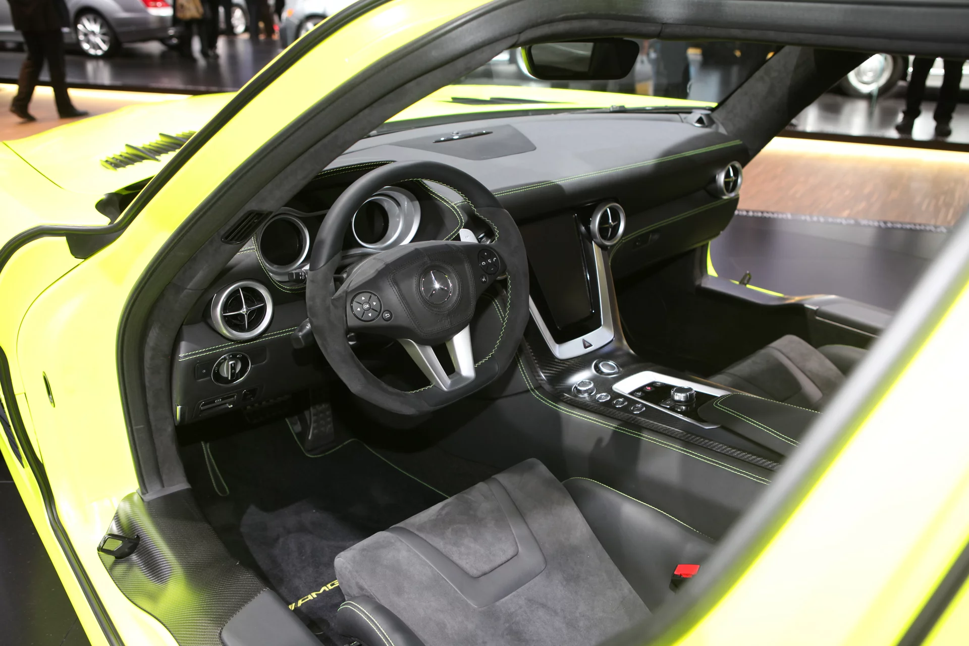 The Mercedes-Benz SLS AMG E-Cell