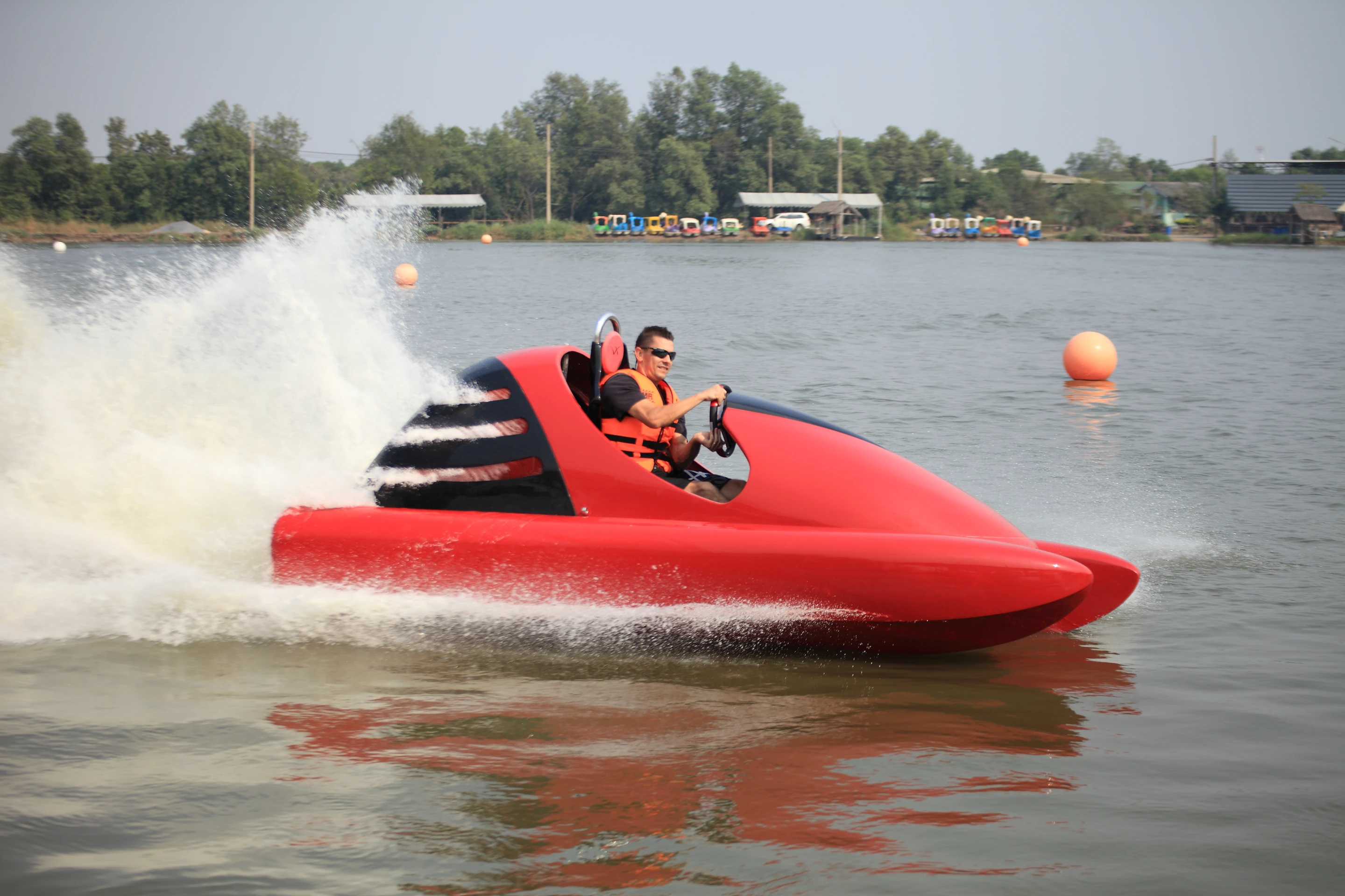 Perhaps the most interesting fact about the Wokart is that no-one has yet been able to tip one over in four years of testing prototypes and production versions (Photo: Wokart)