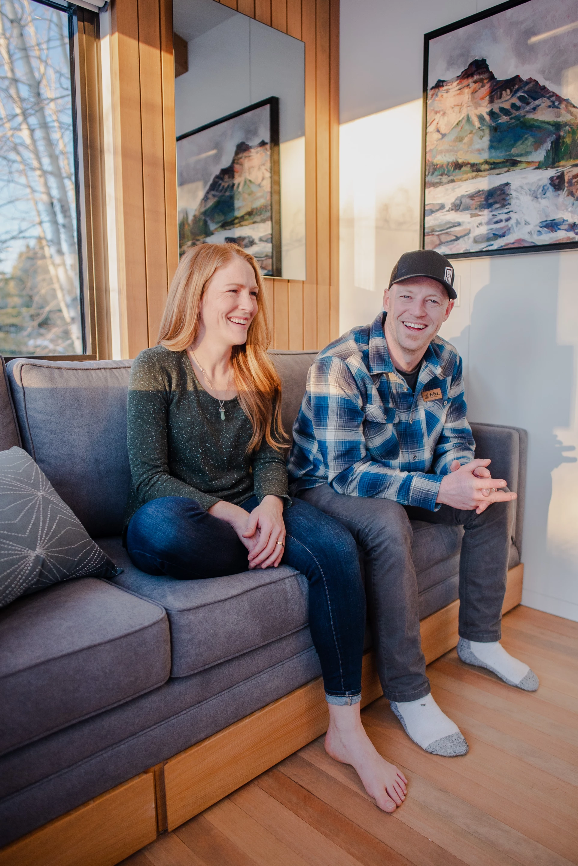 Canadian couple and newcomers to the tiny house scene, Heather and Kevin Fritz are turning heads with their very first tiny home build