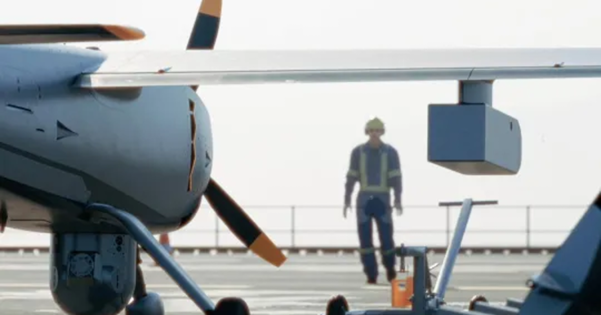 Turnkey kit converts commercial ships into drone carriers