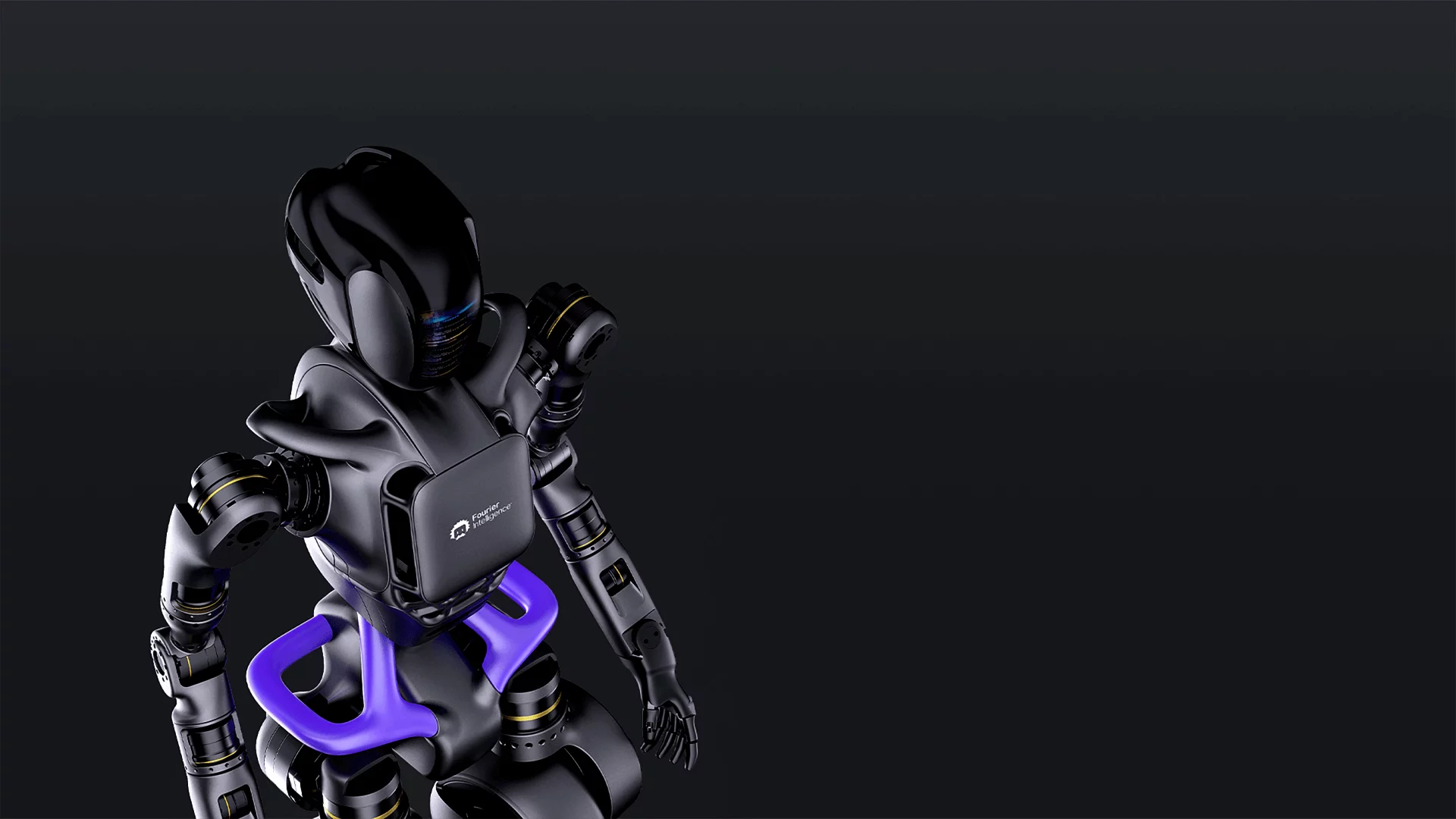 The GR-1 features physical therapy-style grips above its hips