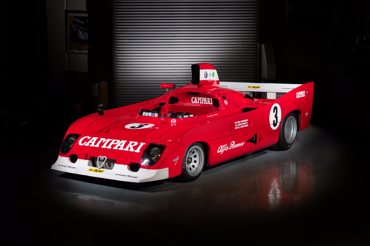 1974 Alfa Romeo Tipo 33 TT | Estimate: $2,400,000 to $2,800,000 | Official Auction Description: Gooding & CoLot 048