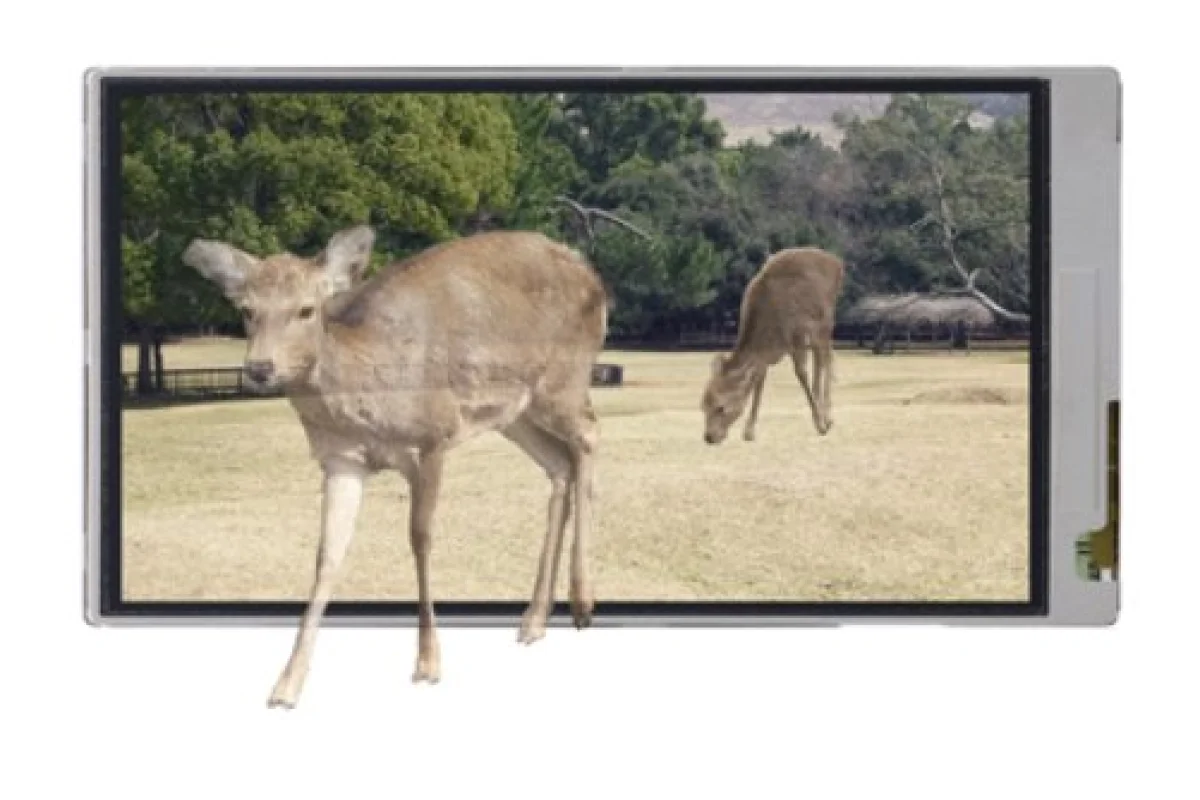 Sharp's new 3D display doesn't require the use of special glasses