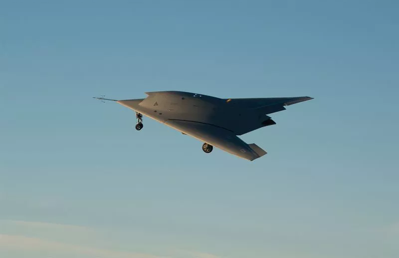 The nEUROn Unmanned Combat Aerial Vehicle (UCAV) demonstrator on its maiden flight