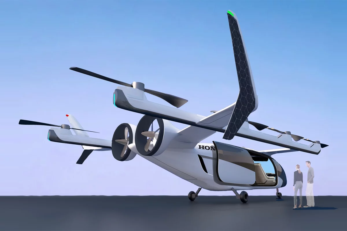 Among a number of new initiatives, Honda is developing an eVTOL