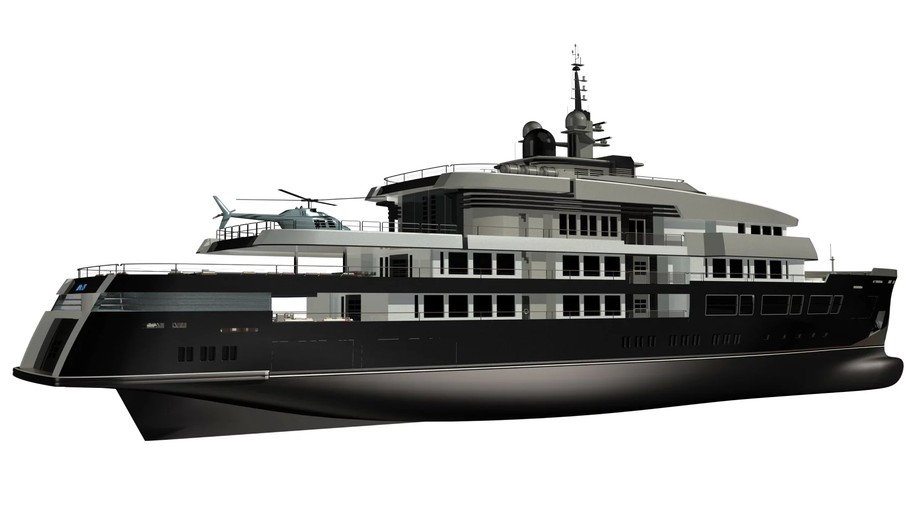 The NPe75 would have a steel hull and aluminum superstructure
