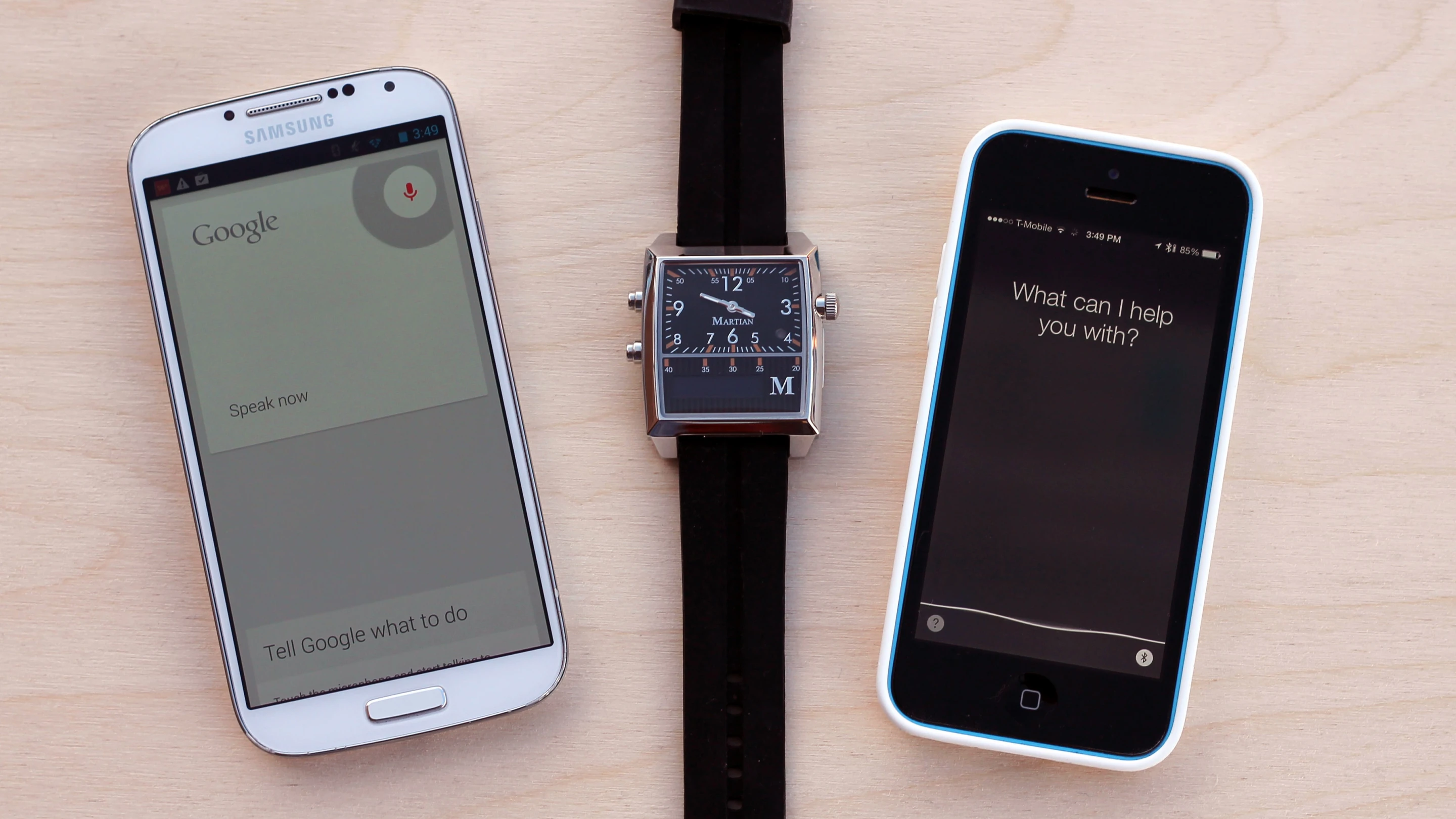Siri and Google Now are very handy on your wrist