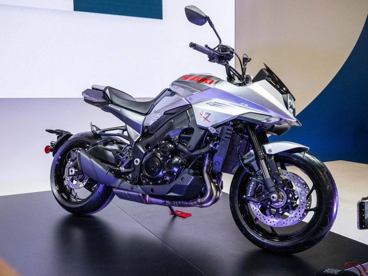 Suzuki reveals the 2019 Katana at Intermot 2018 in Cologne, Germany