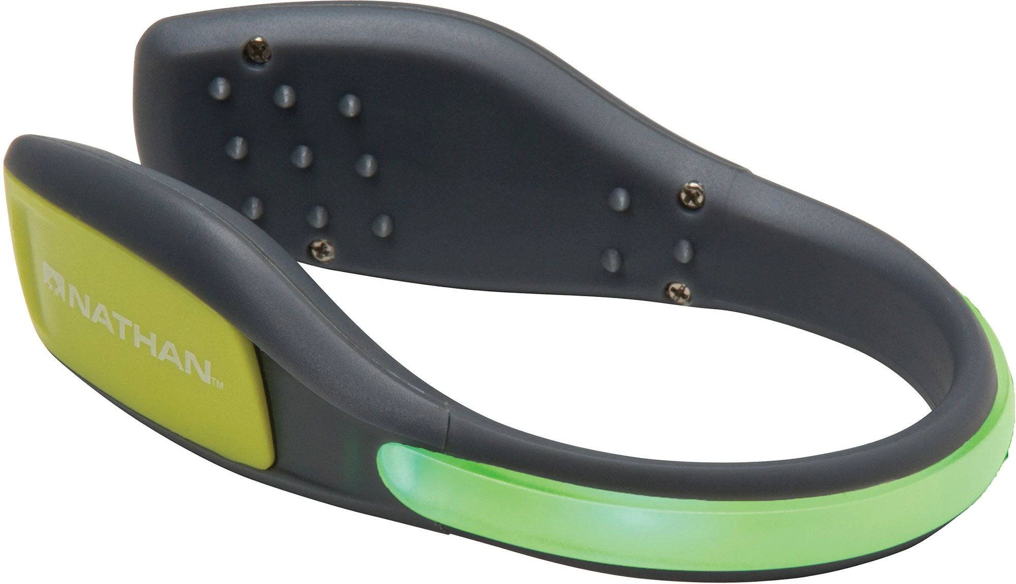 LightSpurs are waterproof, weigh 1.2 oz (34 g) a piece, and are each powered by a replaceable CR2032 watch battery that should provide over 100 hours of use in flashing mode
