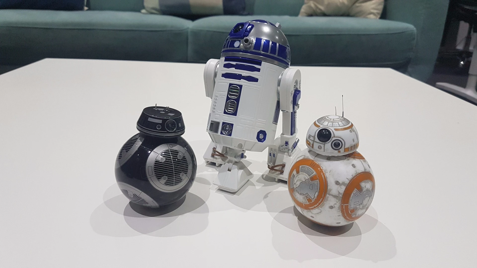 Sphero's BB-9E, R2D2 and BB-8