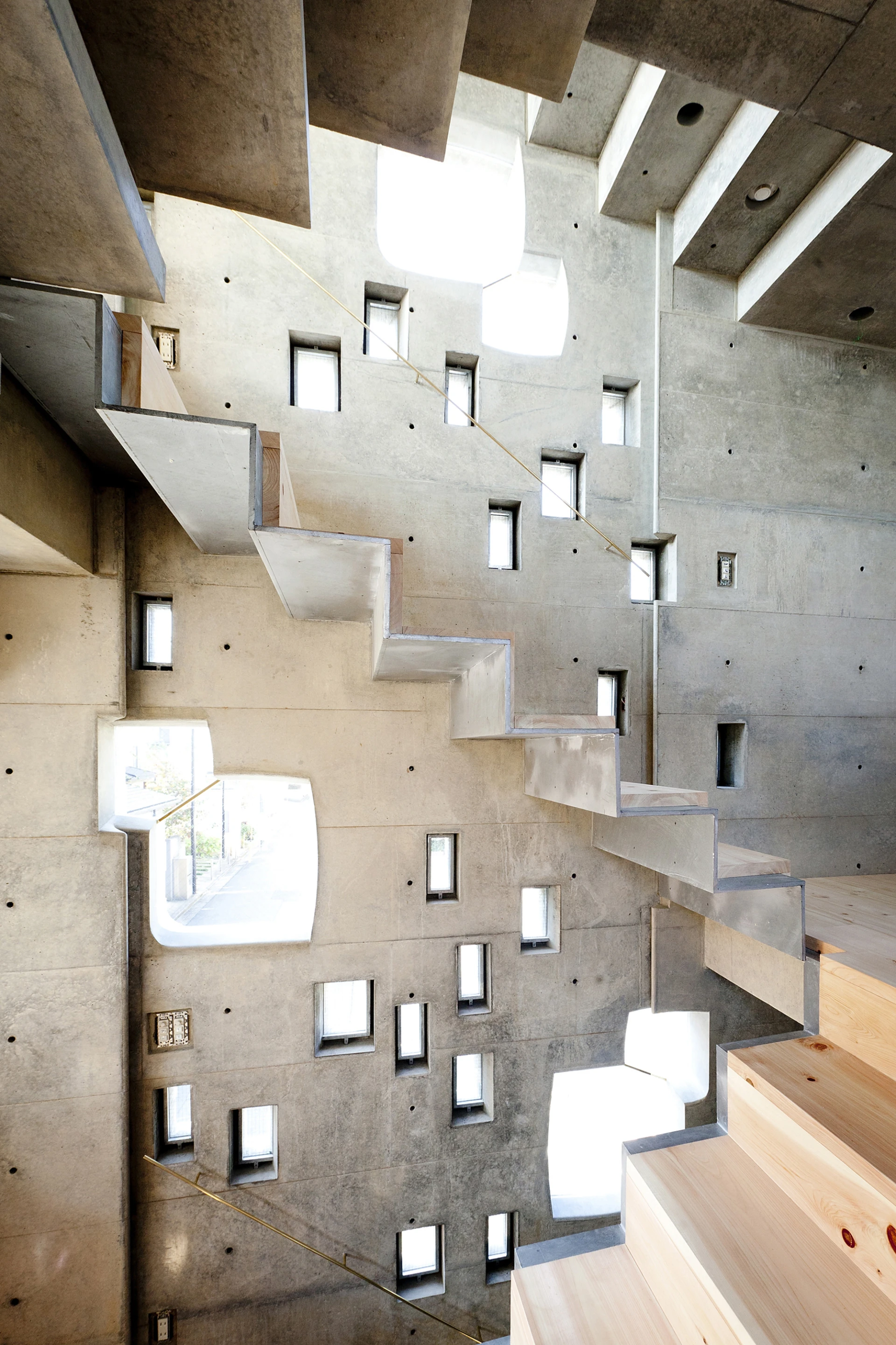 The house comprises a total floorspace of just 78 sq m (839 sq ft) (Photo: Yuji Nishijima)