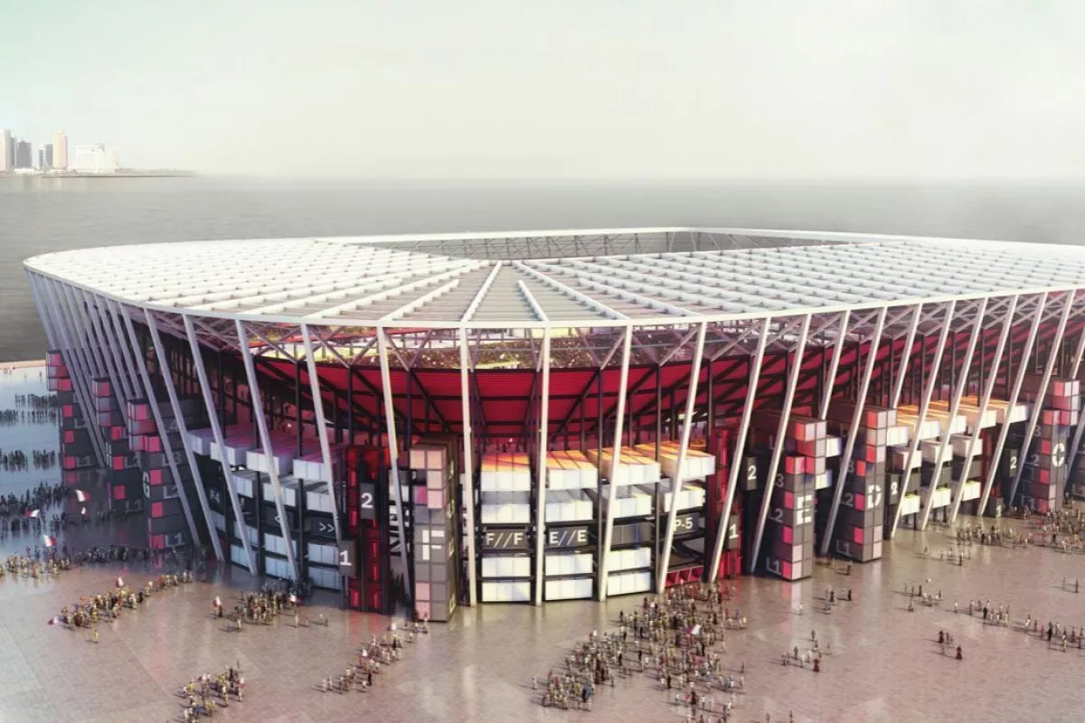 The Ras Abu Aboud Stadium is slated for completion in 2020
