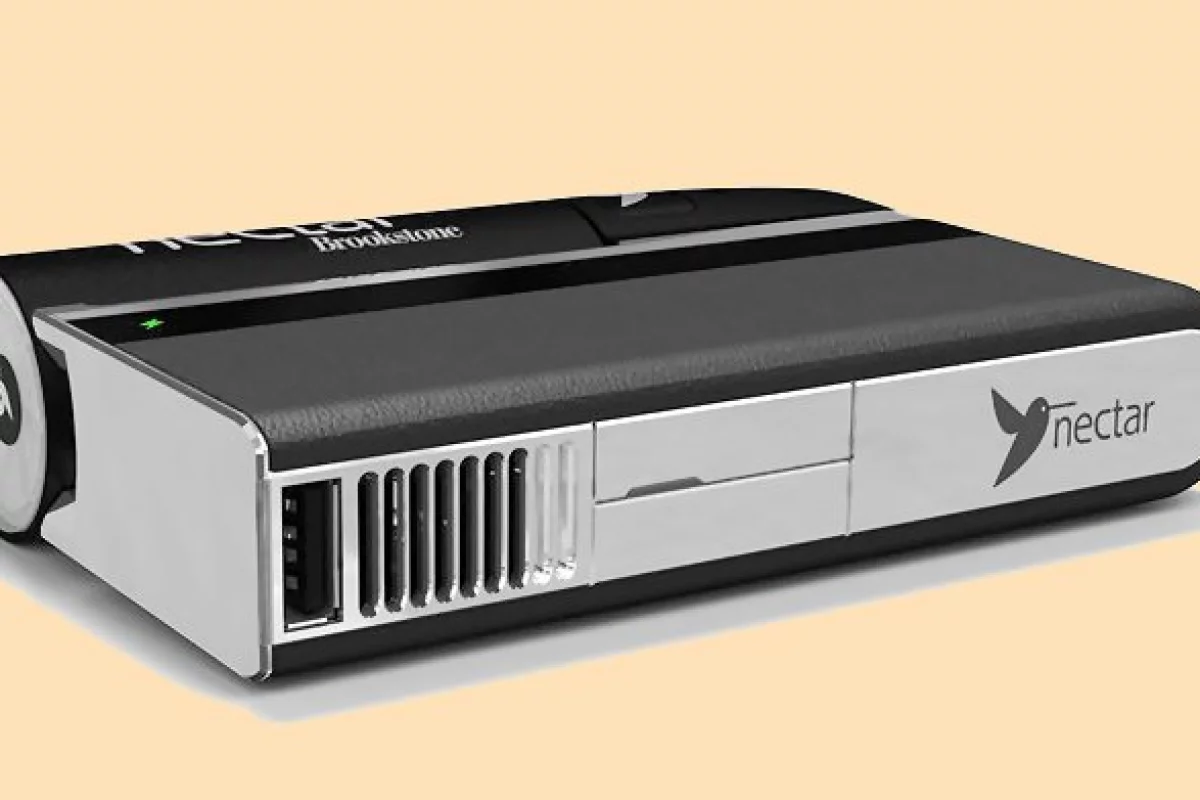 The Nectar fuel cell-powered USB charger converts butane into electricity