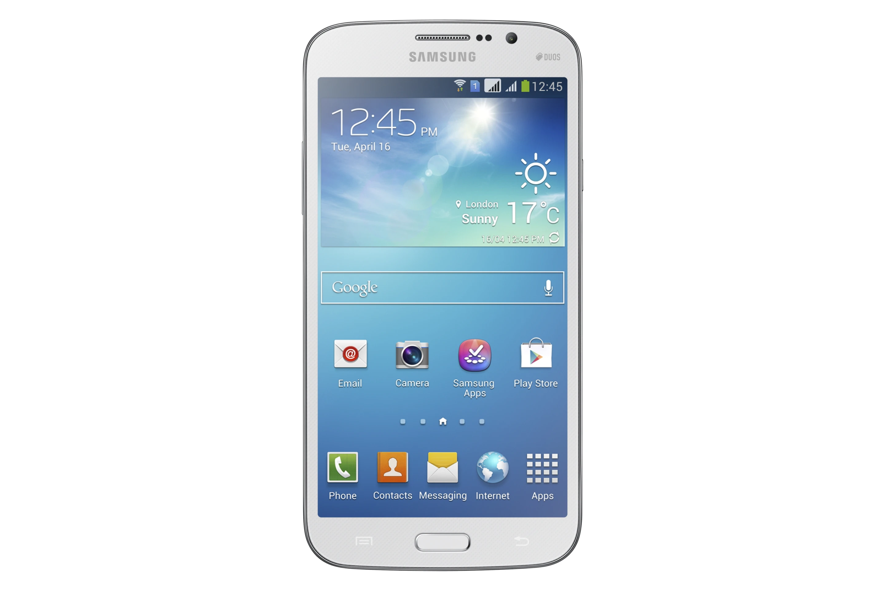 Galaxy Mega 5.8 - front