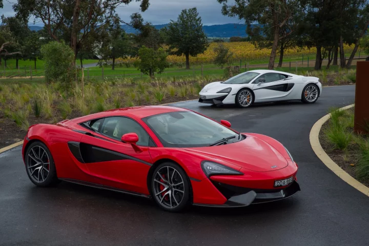 McLaren's Sport series: the red 570S shades the white 540C but both are magnificent