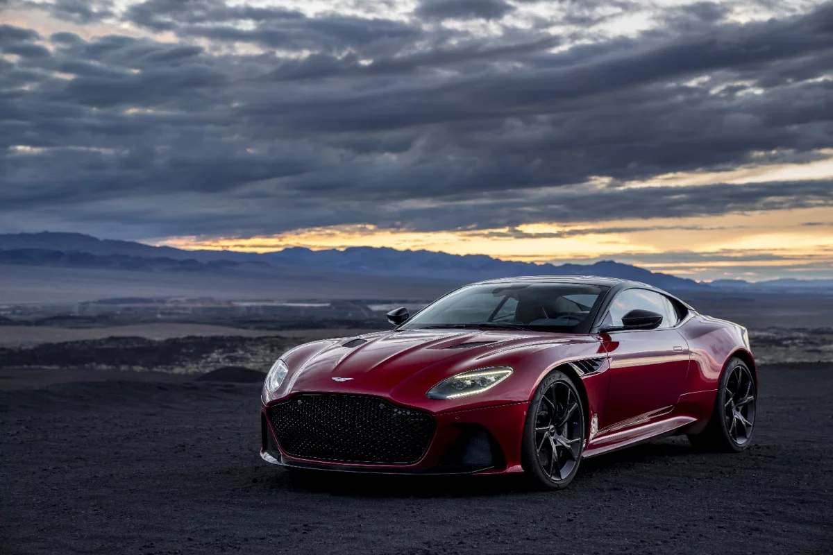 DBS Superleggera: moody at dusk, like a newborn
