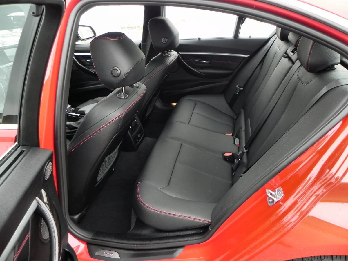 In the rear seats of the 2016 3 Series, things are also surprisingly accommodating with more leg and shoulder room than most midsize sedans can boast