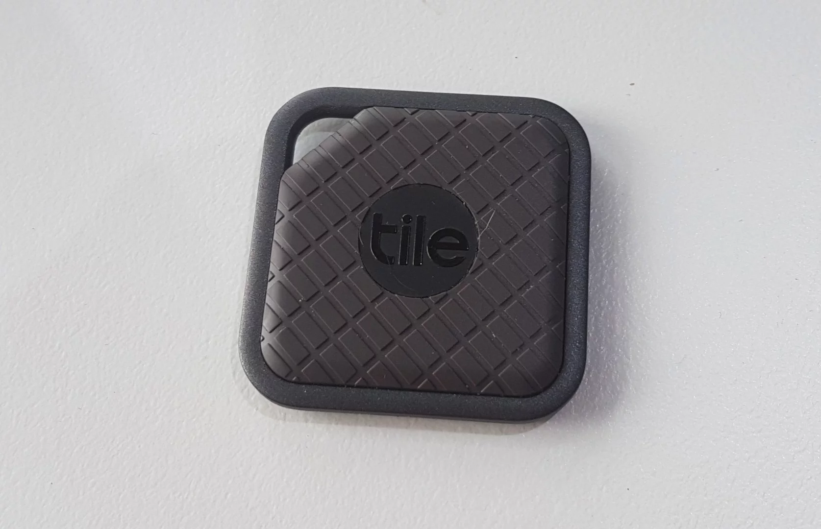 The Tile Sport is chunkier than other Bluetooth trackers, measuring 4 x 4 x 0.6 cm (1.6 x 1.6 x 0.2 in) and weighing 15 g (0.5 oz)