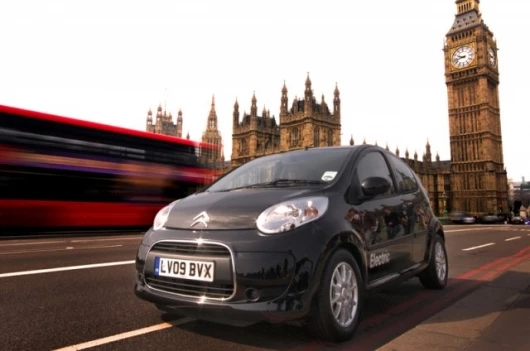 Citroen C1 electric car has a top speed of 60 mph, just shy of the speed limit on UK motorways