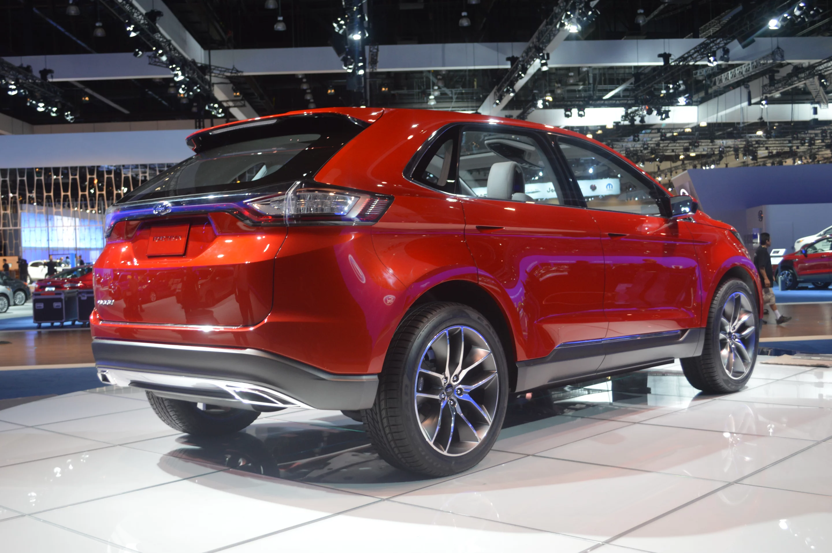 The Ford Edge Concept debuts at the LA Auto Show