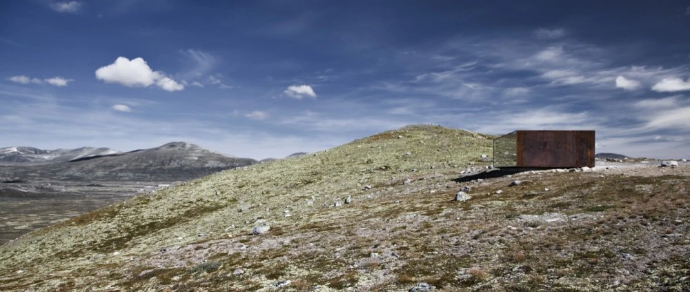 Cultural category winner: Tverrrfjellhytta Norwegian Wild Reindeer Centre Pavilion, Hjerkinn, Norway (Photo: Ketil Jacobsen)