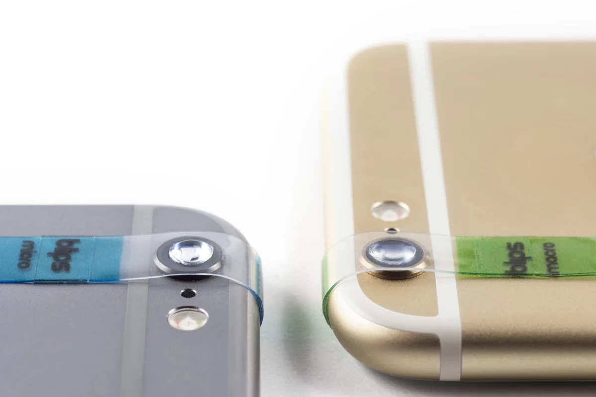 Blips are offered in pairs with two different magnification levels