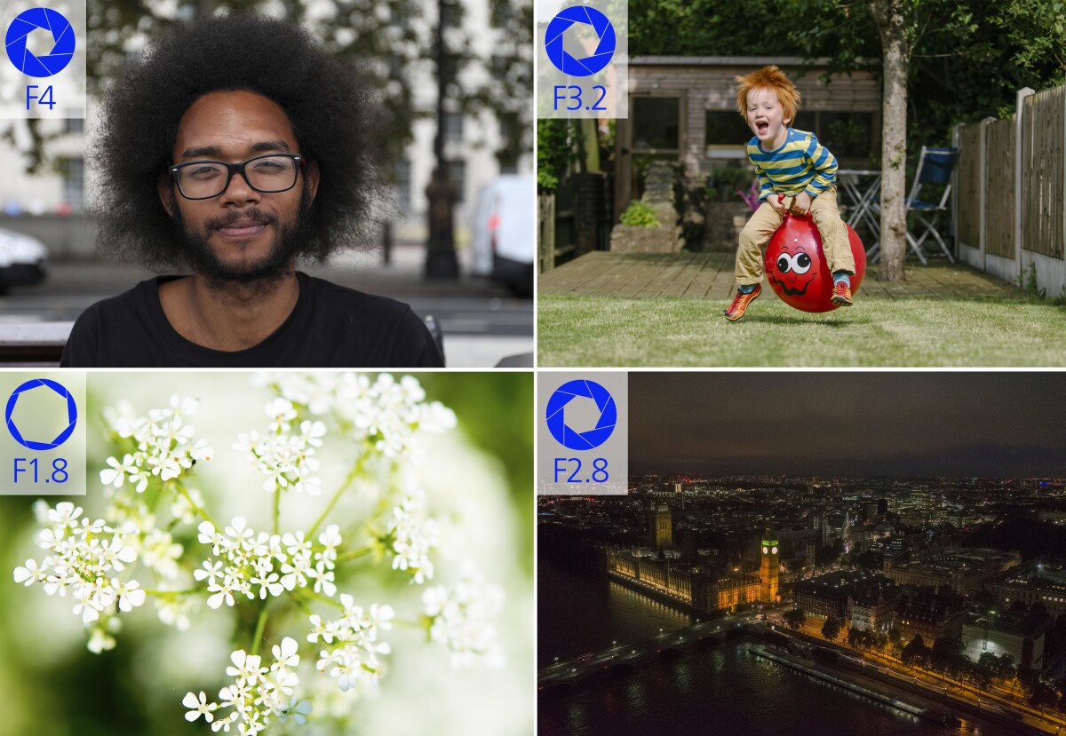 Some examples of photos taken with wide apertures