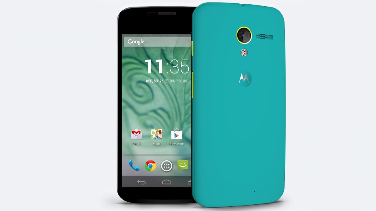 Motorola's Moto Maker site lets you customize your Moto X in a variety of colors (an AT&T exclusive at launch)