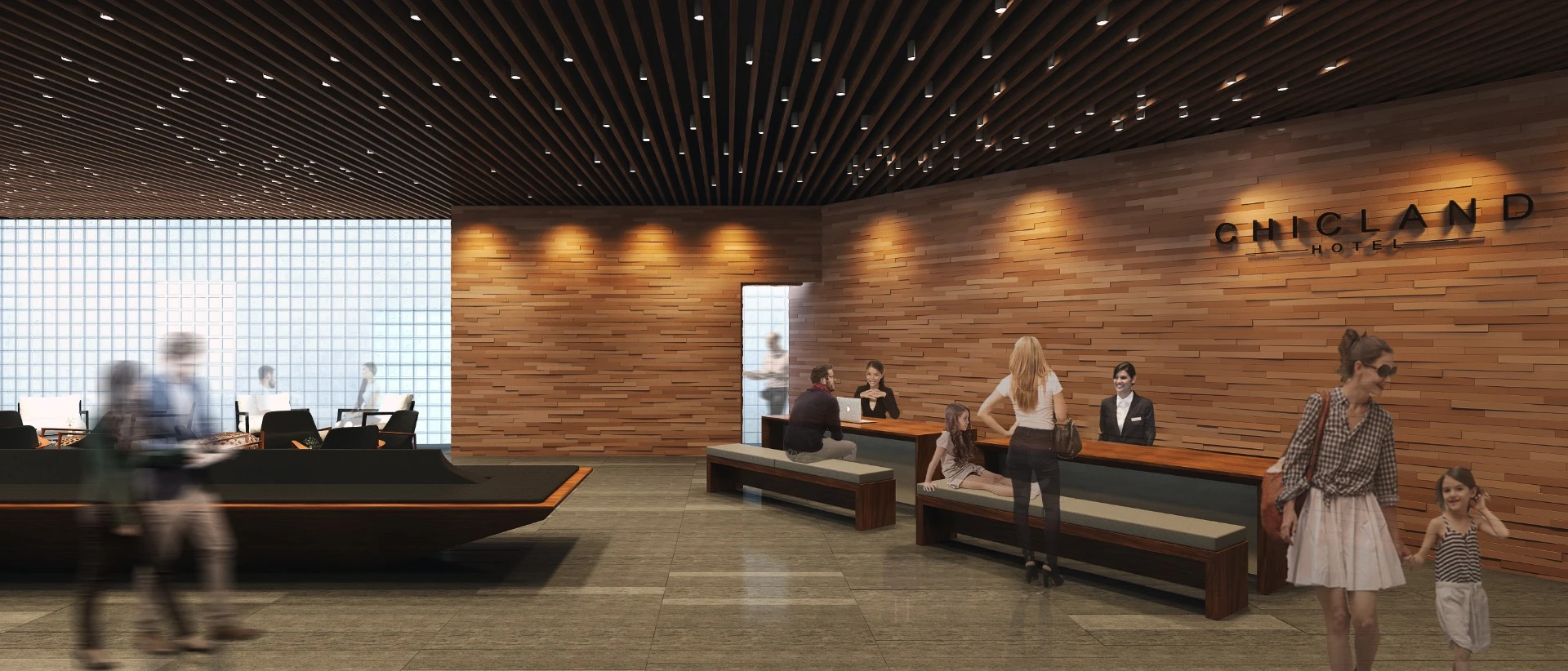 The Chicland Hotel's lobby will be located on the second floor