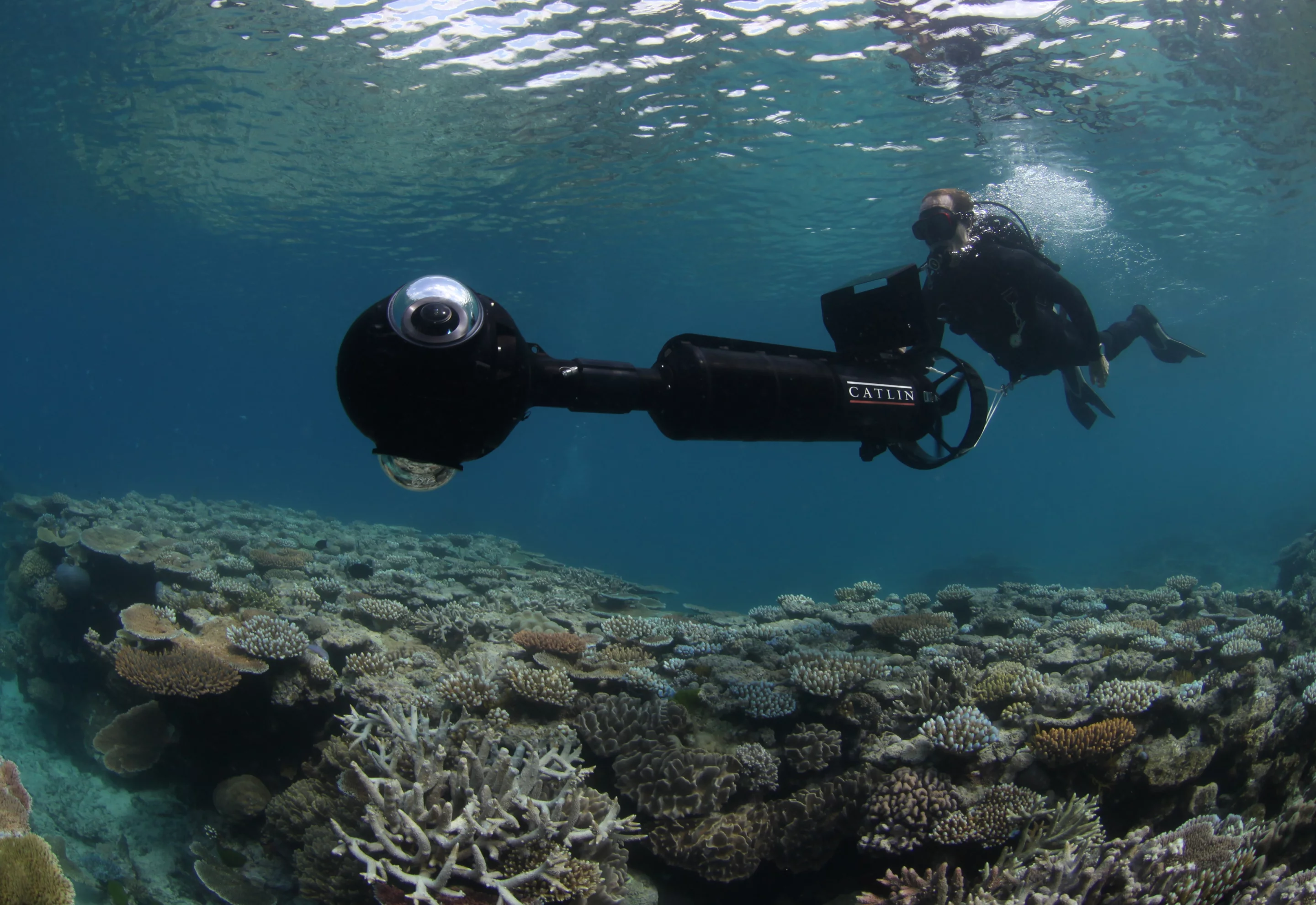 To capture these stunning panoramic views, Google partnered with the Catlin Seaview Survey, a project devoted to documenting the ocean reefs using the latest technology