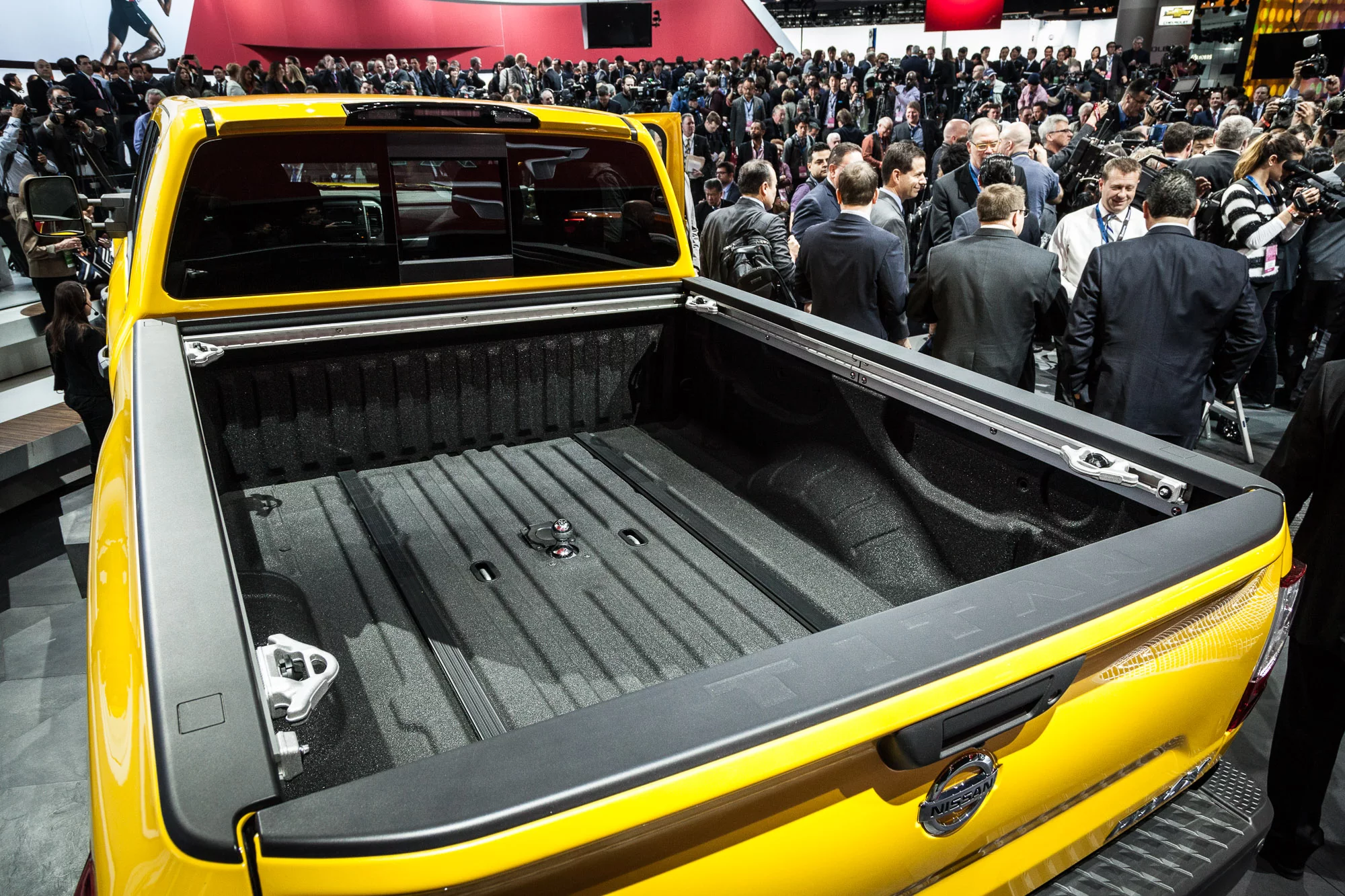 Nissan's Titan truck became the only truck in its segment to offer a V8 turbo diesel powertrain. (Photo: Gizmag/Loz Blain)