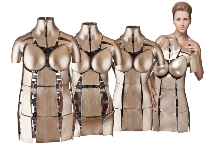 Using proprietary FitBot technology, robots can conform to over 85% of the female individuals that shop online today,