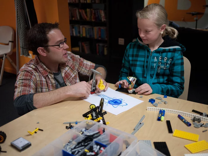 Michael Rosenblatt with an ATOMS initiate