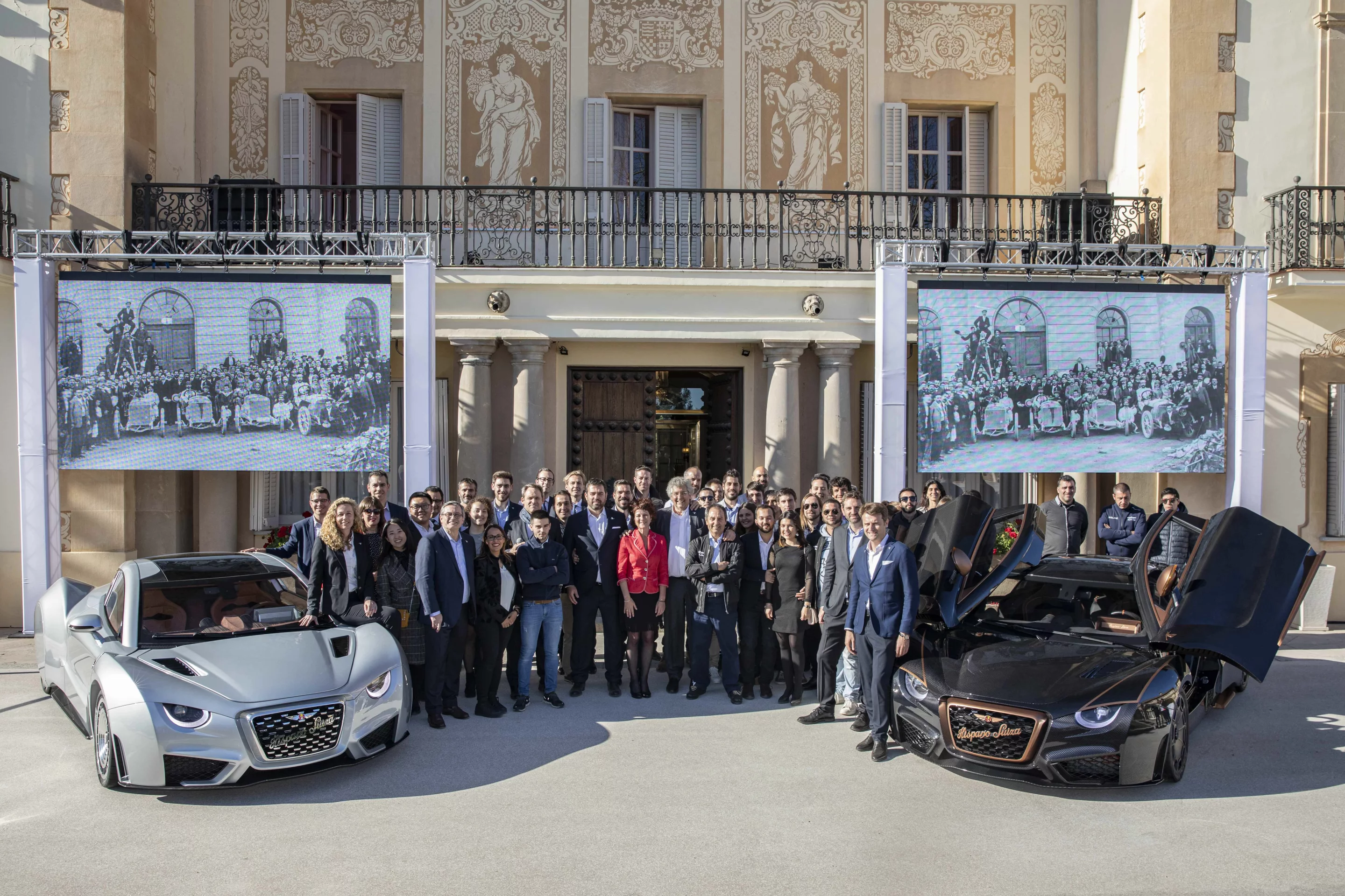 The Carmen (left) and the Carmen Boulogne pose for a photo