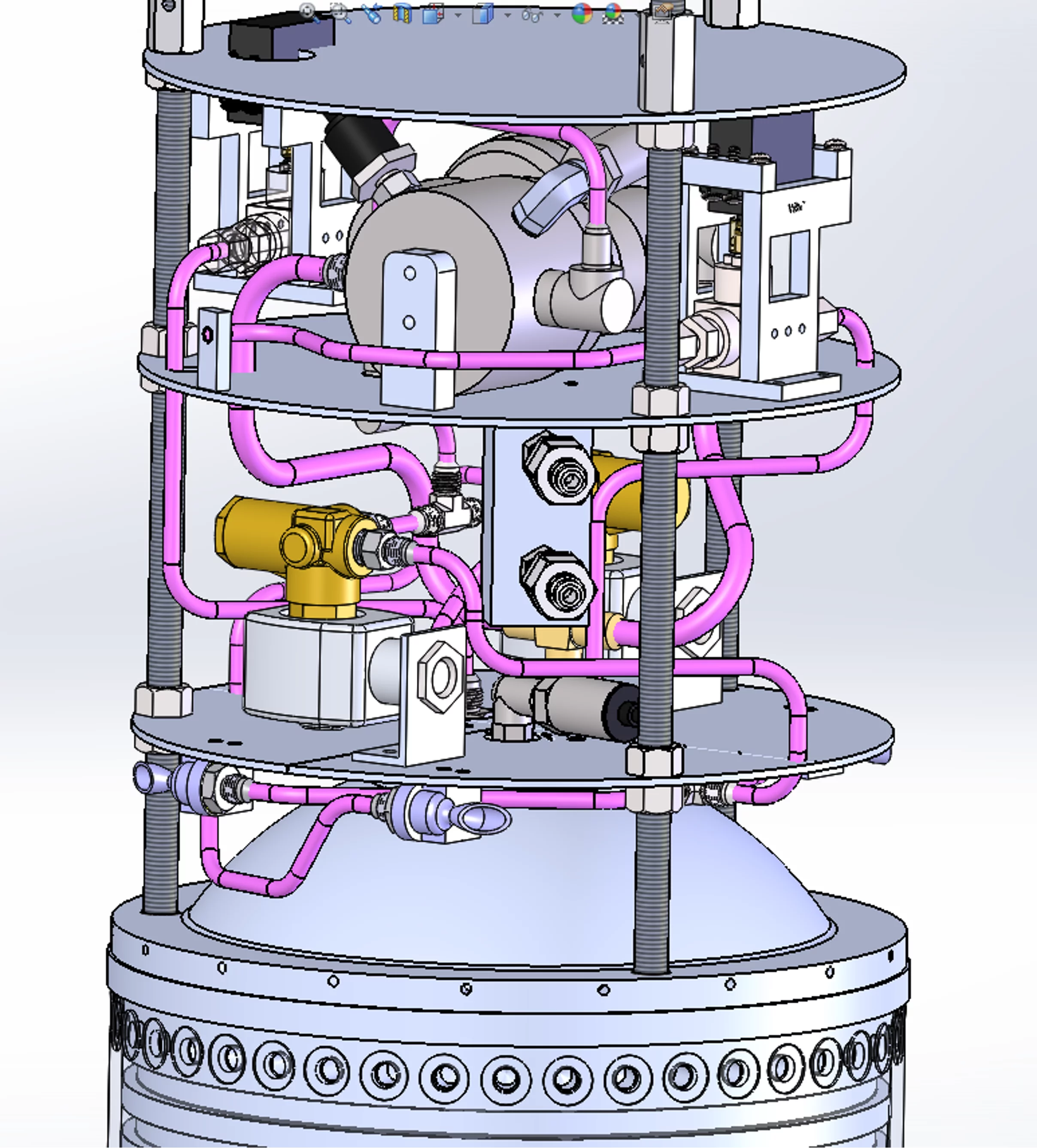 Mk V pressurization system