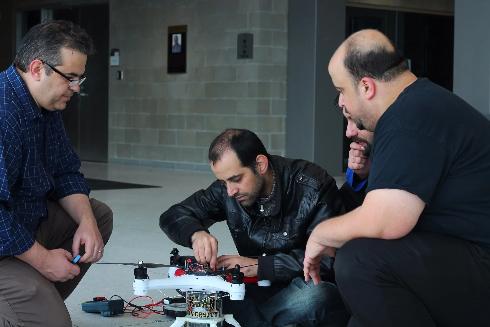 In its current prototype form, the The Loon Copter's underwater remote control range is limited to a depth of a few meters