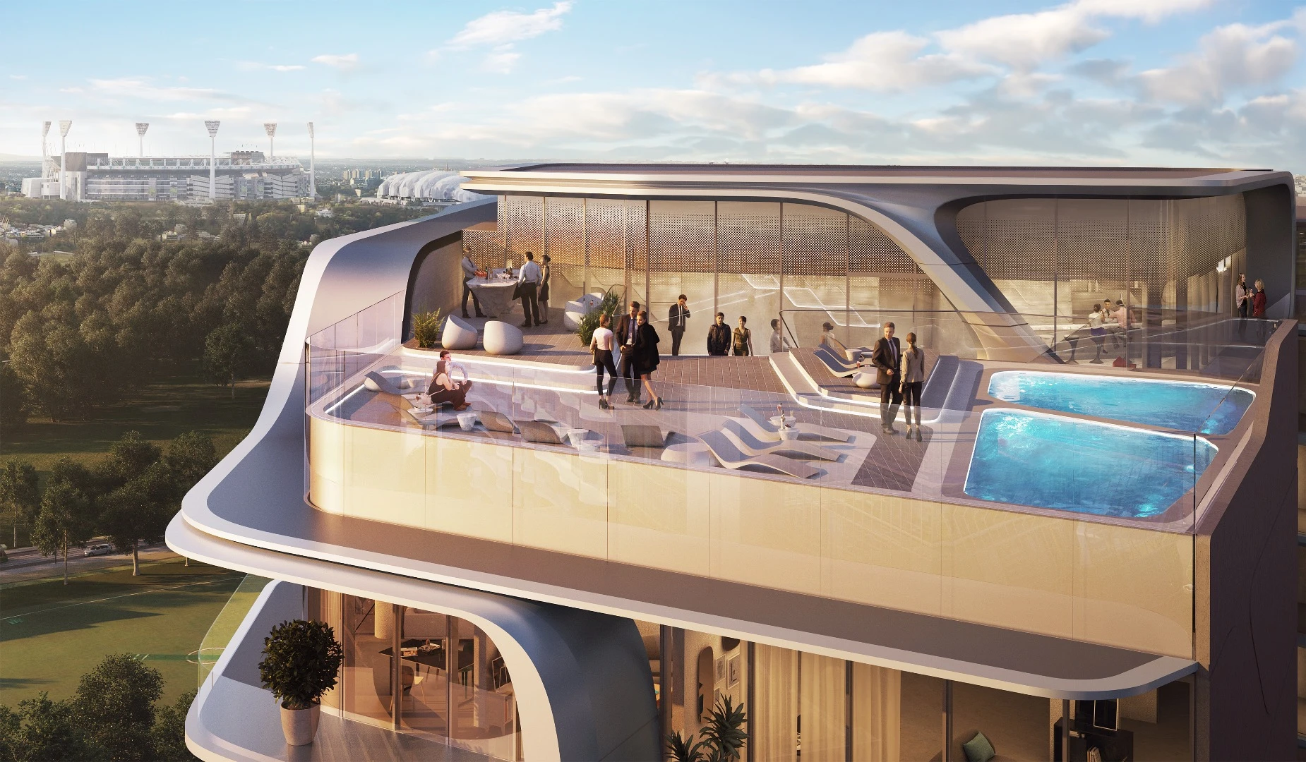 The Mayfair Residential Tower would include communal spaces