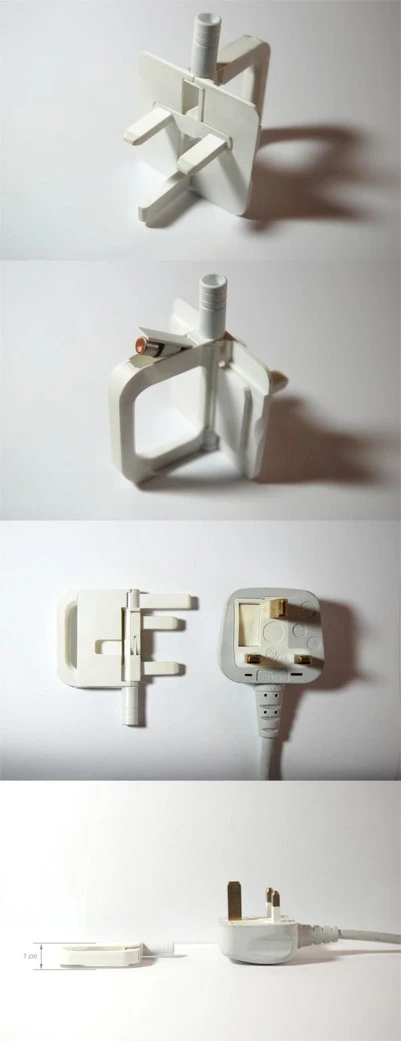 First prototype of Folding Plug (Credit: Min-Kyu Choi)