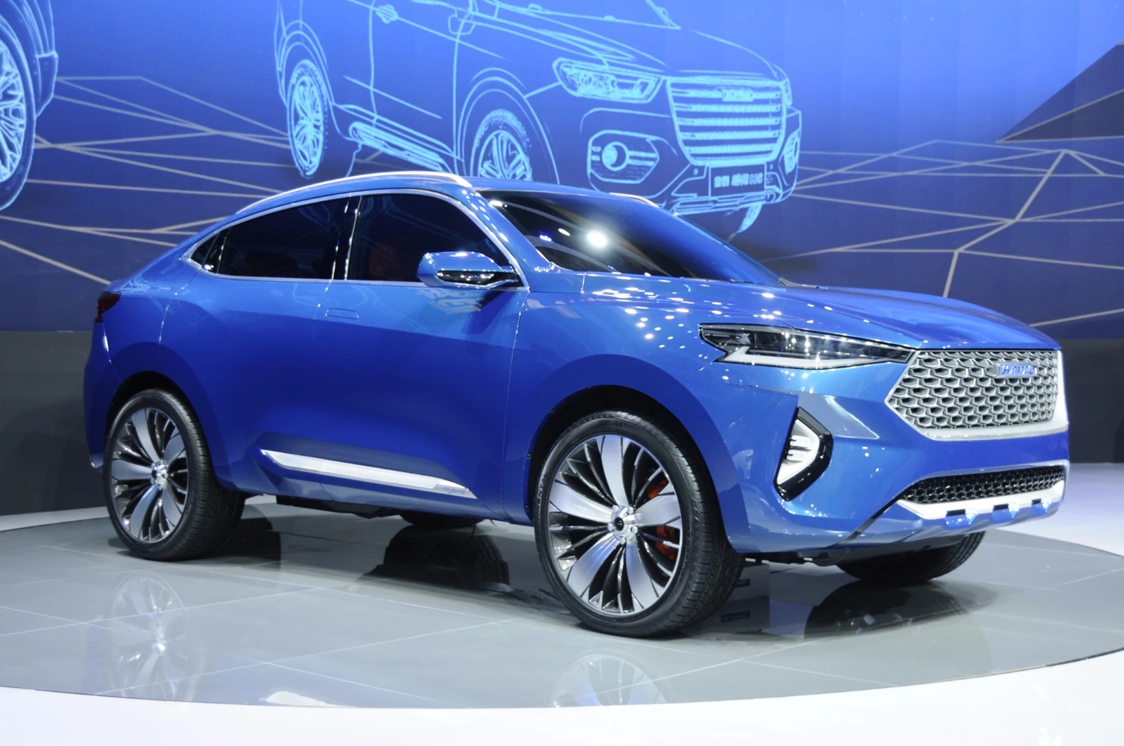 The Haval HB-03 concept is a bit derivative in its styling