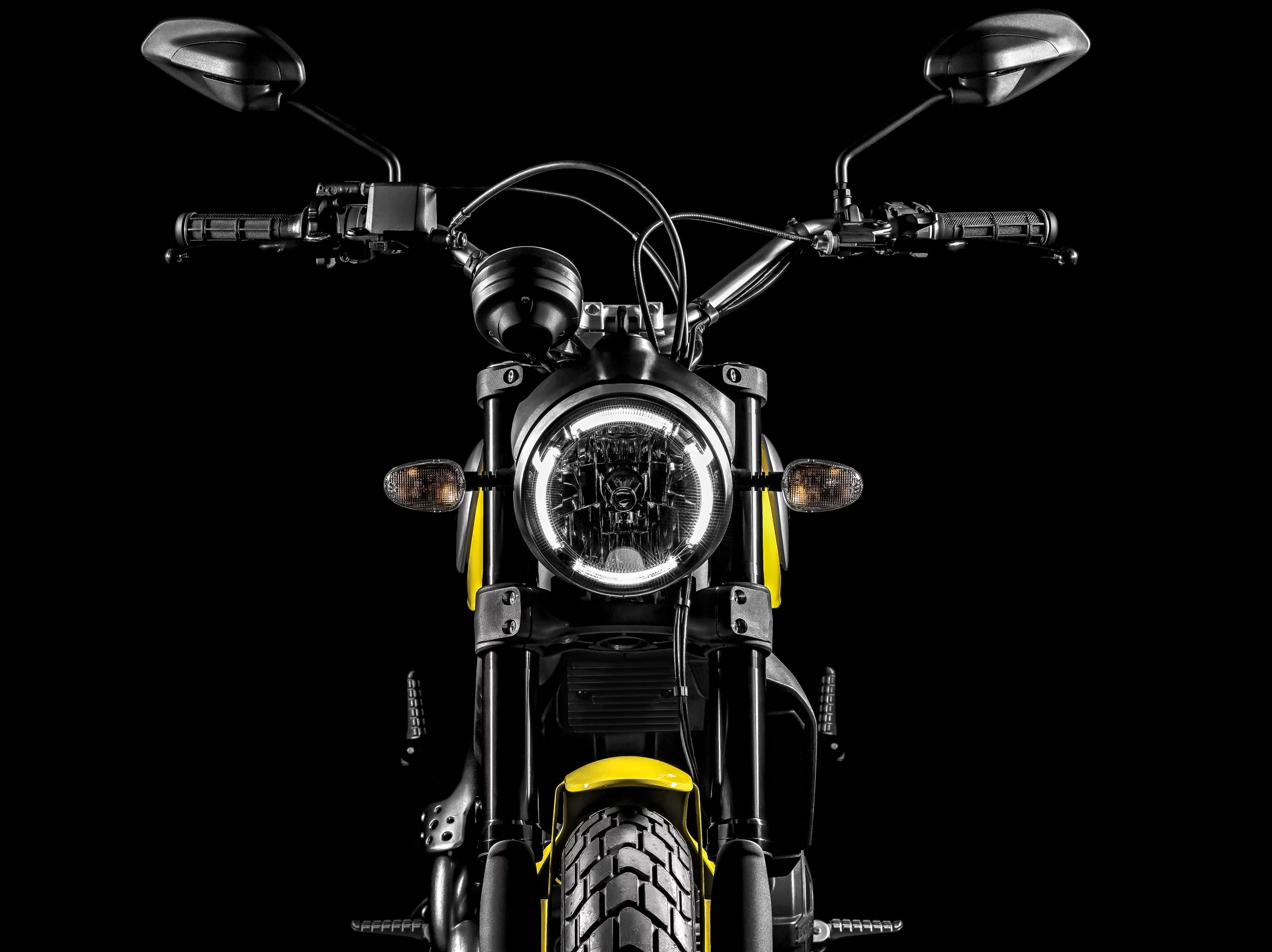 Ducati Scrambler Icon model front end