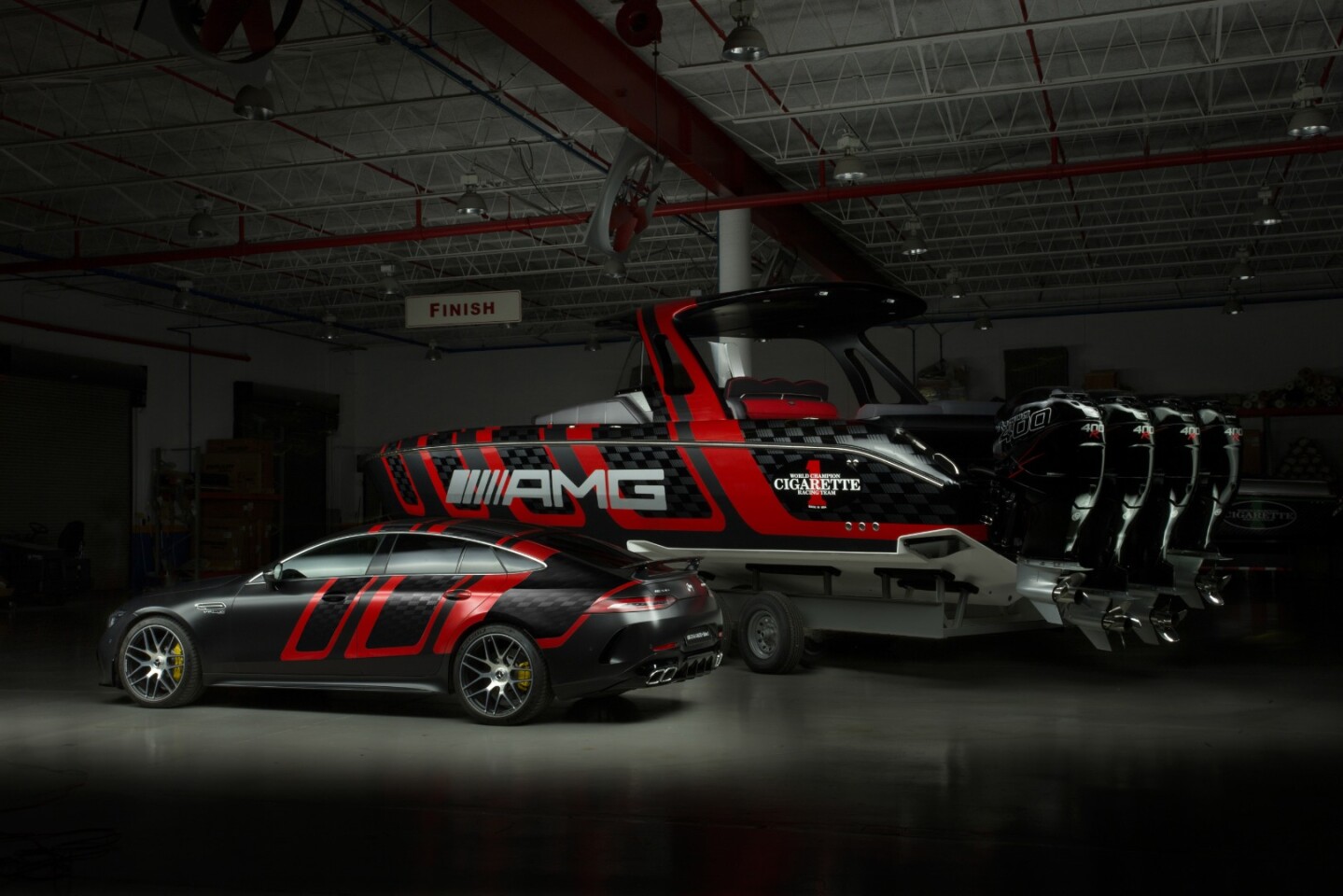 Inspired by the Mercedes-AMG GT 63 S, the AMG Carbon Edition is a lightweight 1600-horsepower speedboat