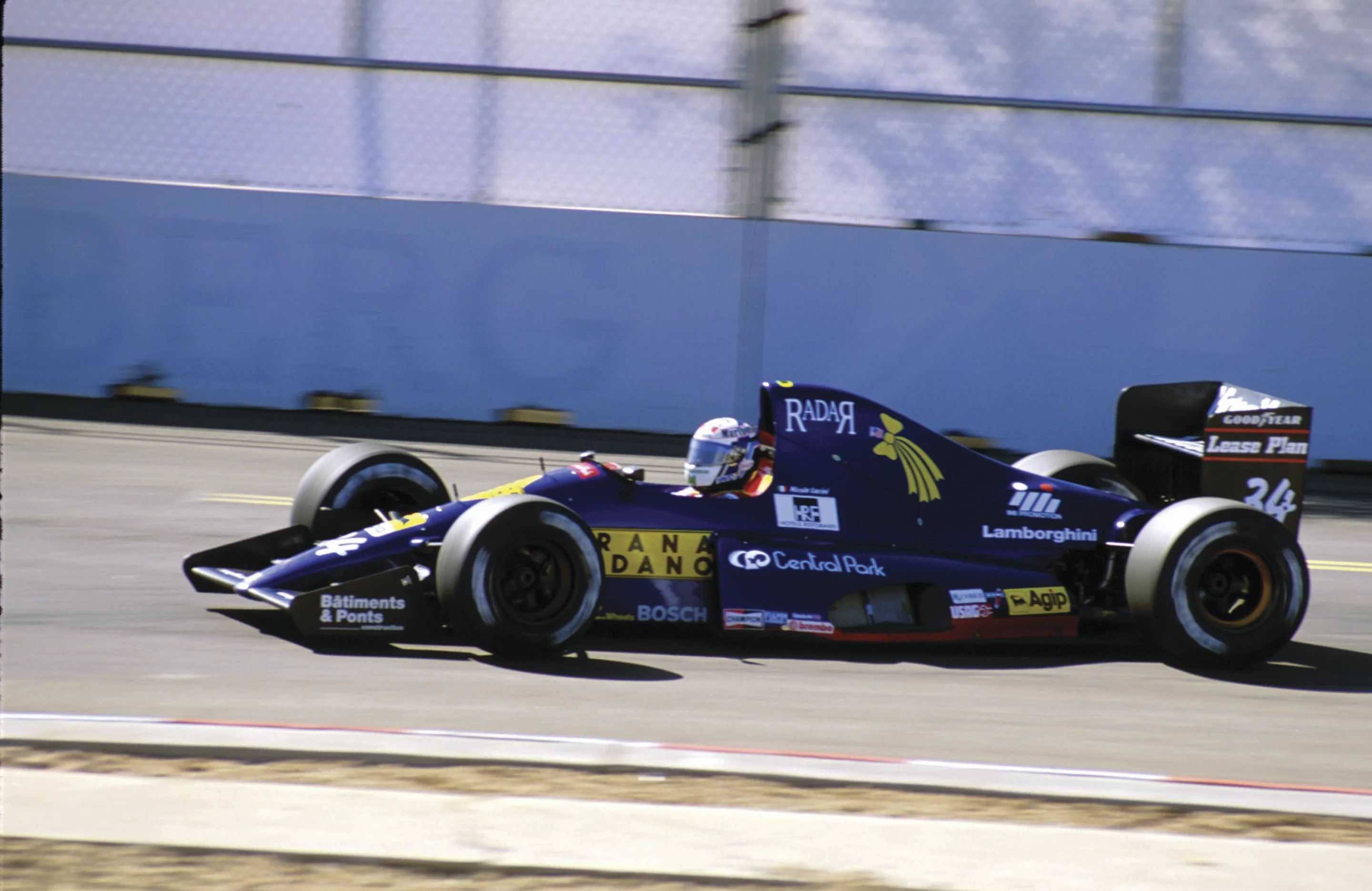 In 1987, Chrysler owned Lamborghini and then President Lee Iacocca wanted Lamborghini to enter F1...thus was born Lamborghini Engineering