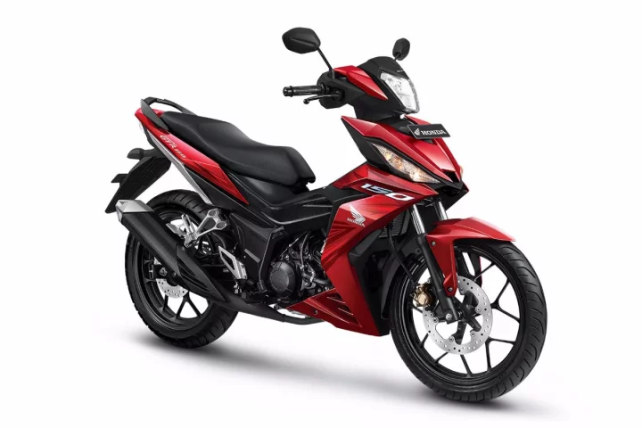The new Supra GTR 150 is produced in Indonesia by PT Astra Honda