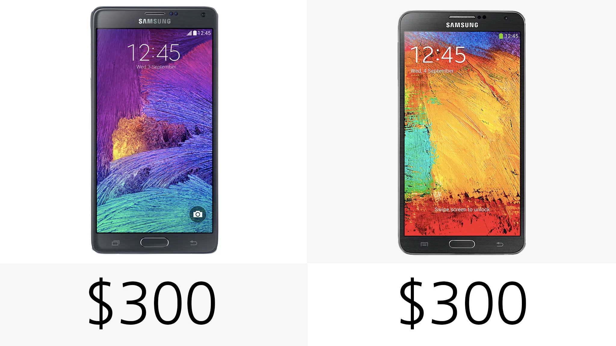 Starting price (on-contract, at launch) (row 1)