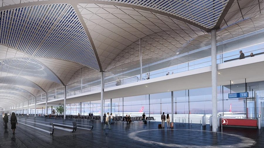 The first phase of Istanbul New Airport is expected to be complete in 2019