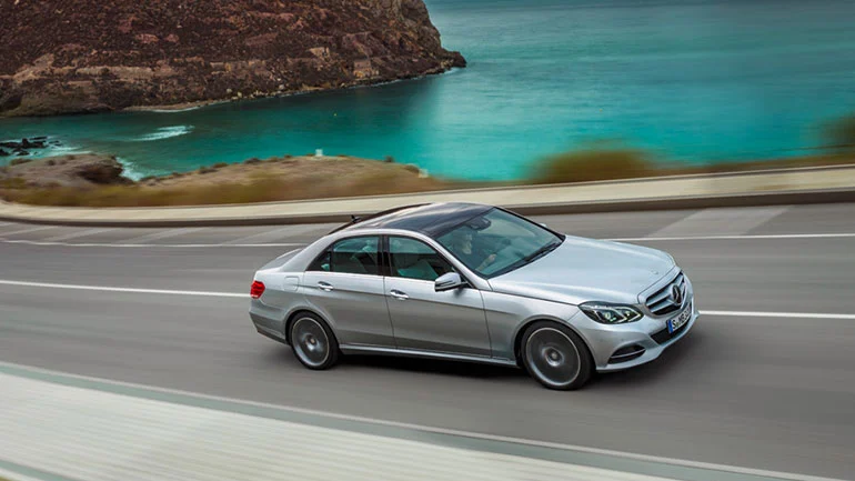 2014 model year Mercedes-Benz E-Class with sports styling trim