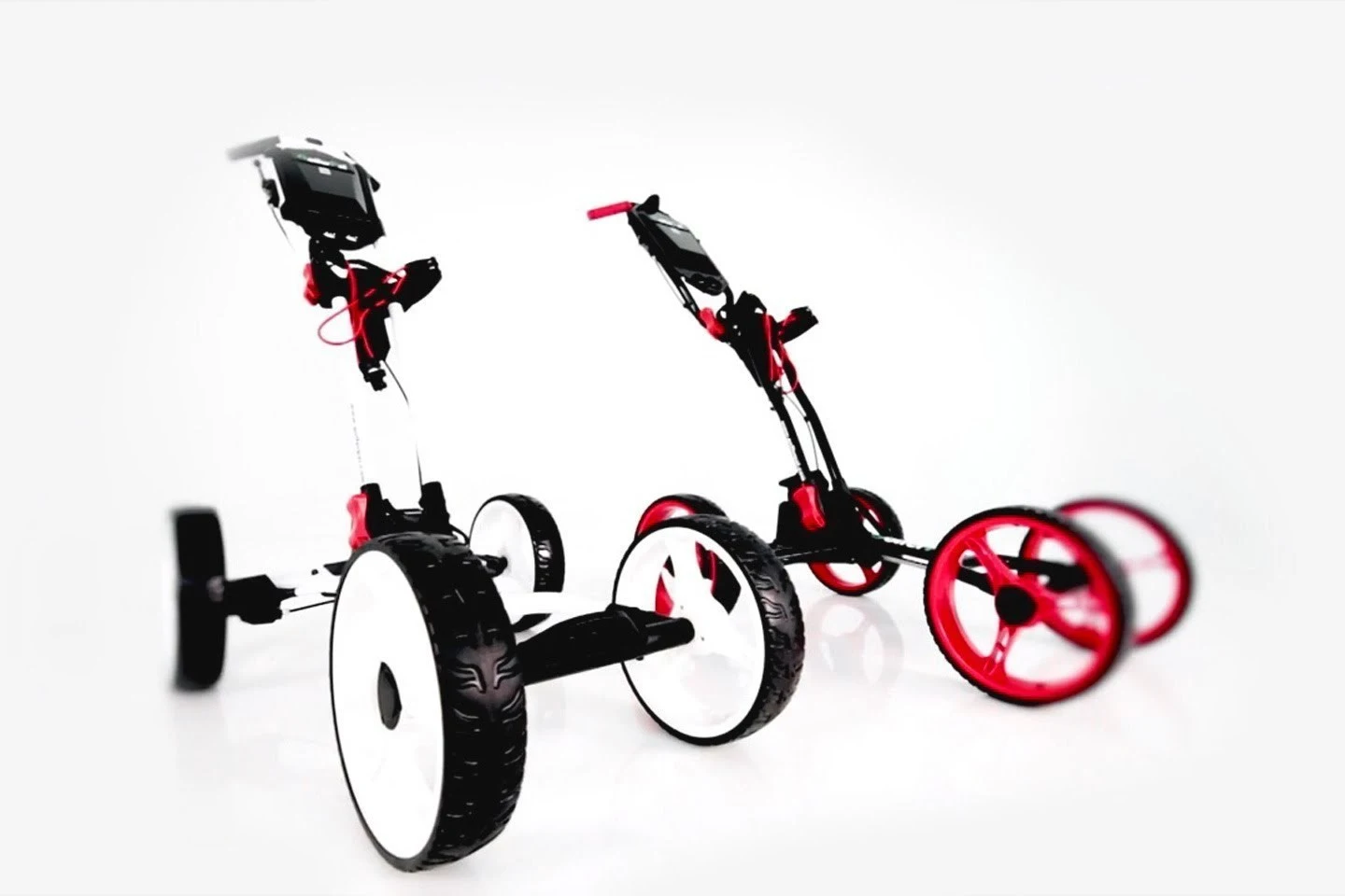 The EasyPal is a nice-looking golf trolley in its own right